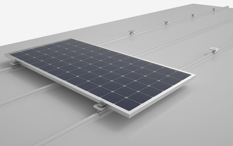 Standing seam roof mounting system Standing seam roof mounting system