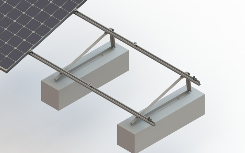 Triangle Flat Roof Mounting System Triangle Flat Roof Mounting System
