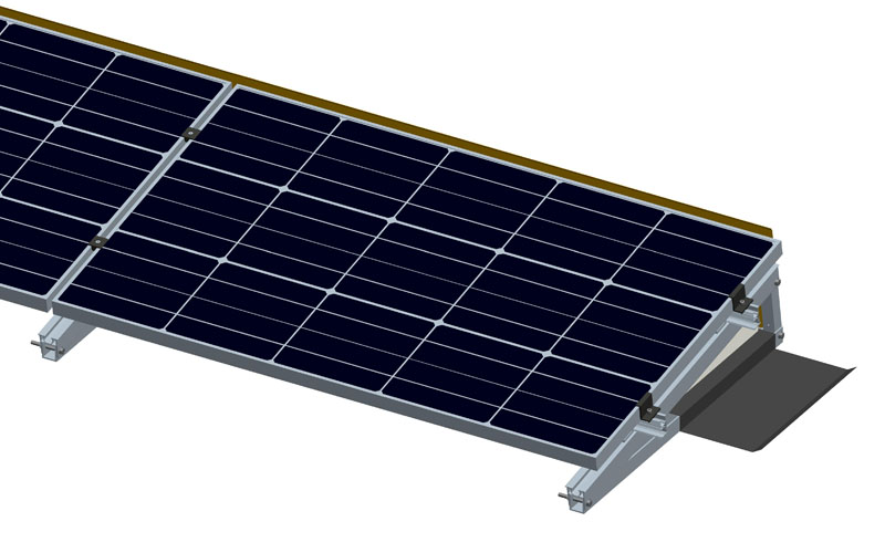 Non-penetrating Ballast Solar Racking Non-penetrating Ballast Solar Racking