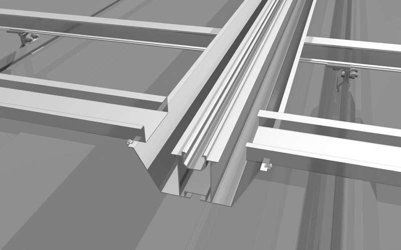 BIPV roof solar racking solution BIPV roof solar racking solution