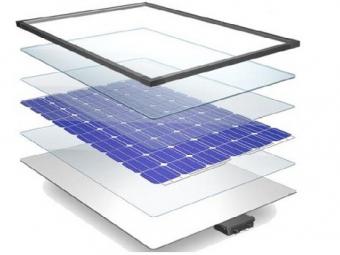 Solar module frame