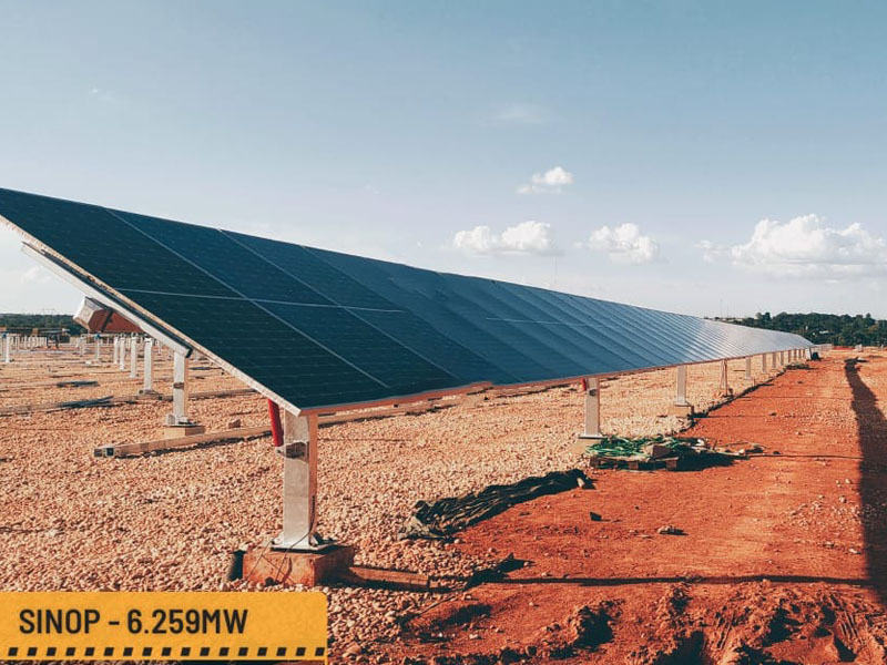 6 . 253mw-ブラジルのソーラートラッカー